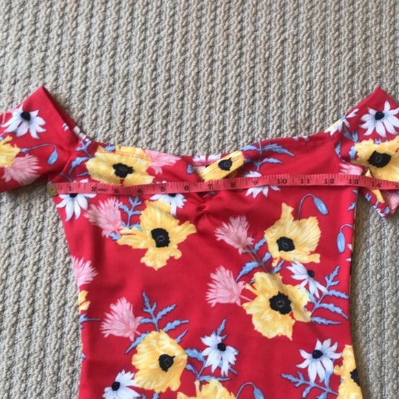 H&M Mini Floral Short Sleeved Dress - Picture 5 of 5